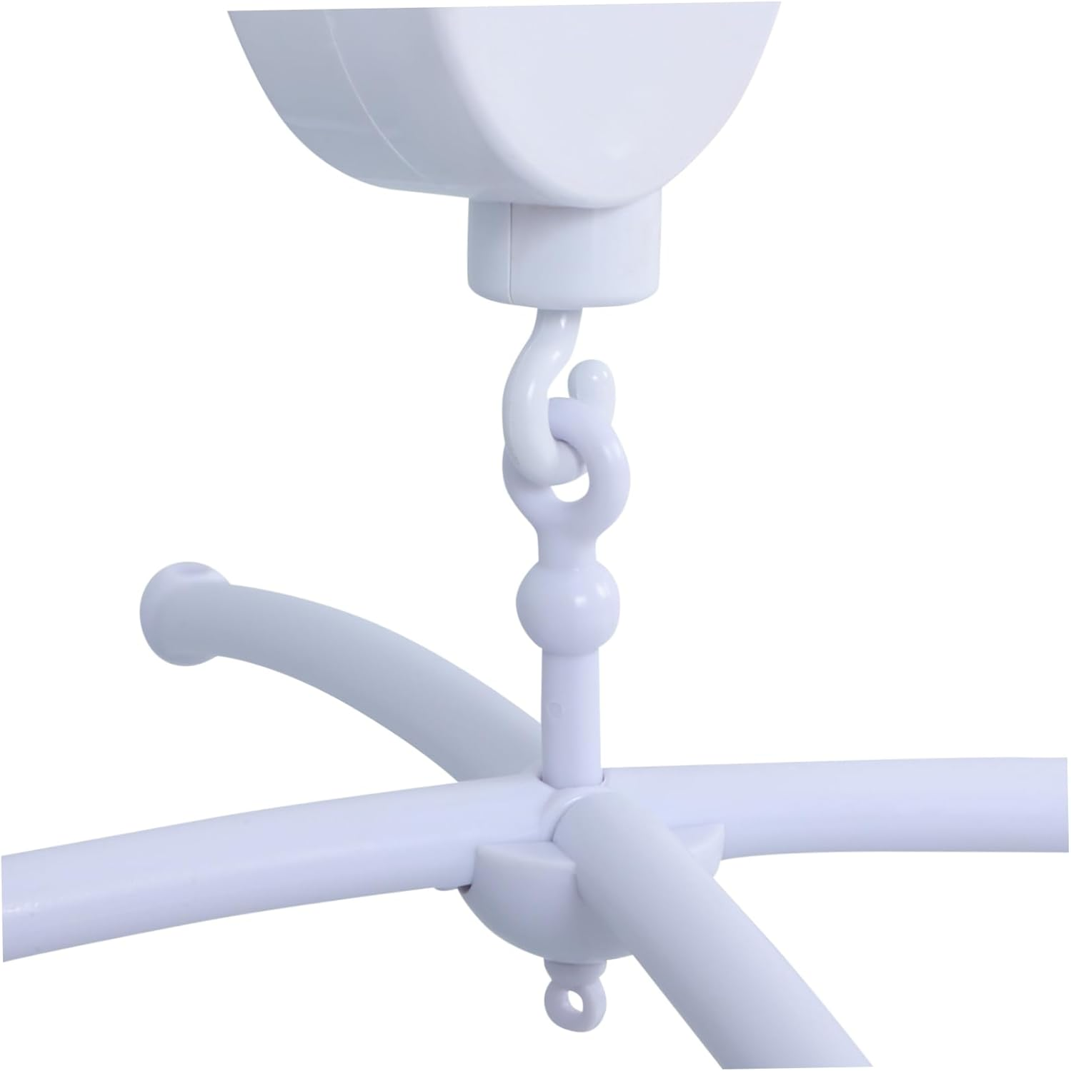 1 Set Adjustable Crib Bell Mobile Arm Stand with Bottom Clamp Multi Functional Holder for Mobiles Easy Setup and Height for Enhanced Stimulation image number 5