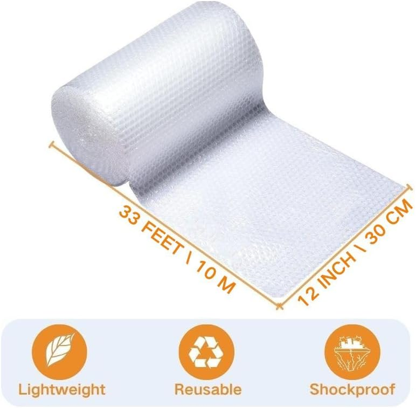 30CM X 10M Bubble Packing Wrap Roll - Heavy Duty Perforated Packing Wrap for Shipping, Moving & Fragile Items | Tear-Resistant, Moisture-Proof - 2 Pack image number 3