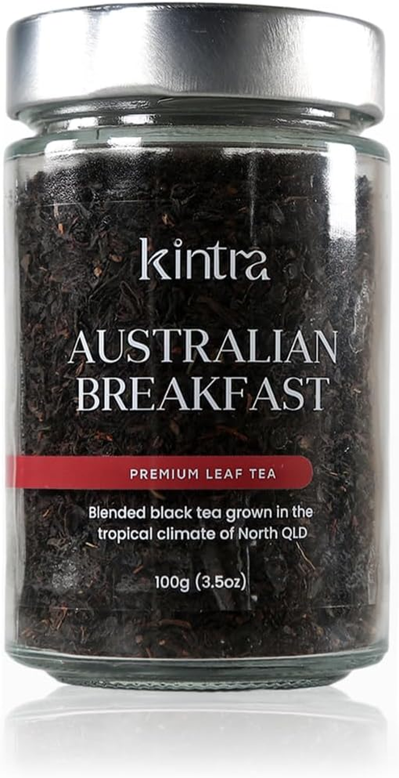 Kintra Foods Loose Leaf English Breakfast Herbal Tea 100 G image number 3