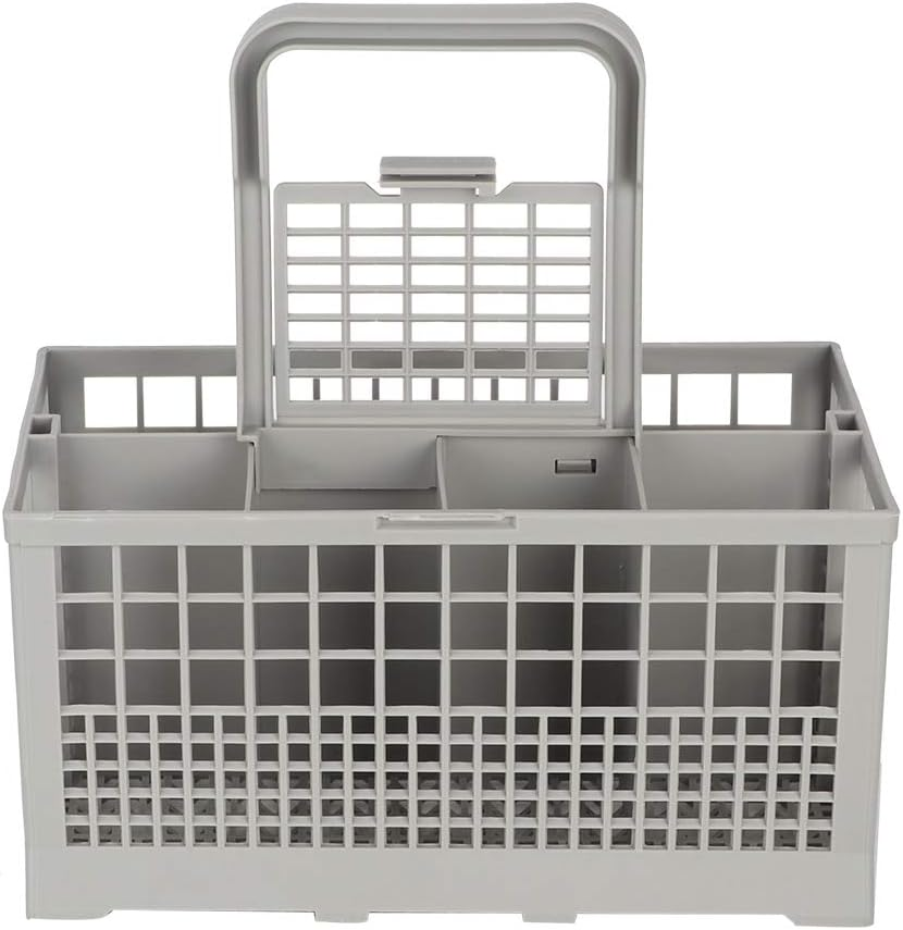 Dishwasher Basket with 7 Compartments, Universal Replacement for Full Size Dishwashers, ABS Material, Handle Included image number 1