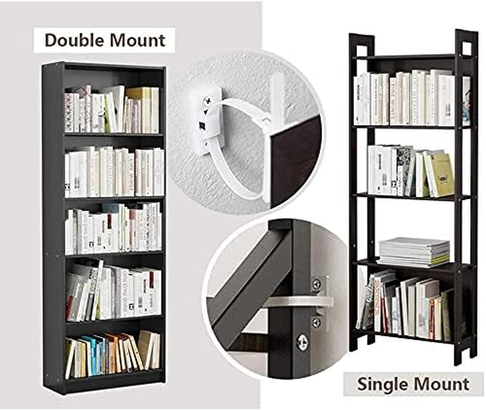 Furniture Straps (12 Pack) Furniture Anchors for Baby Safety Proofing, Wall Anchors anti Tip Kit Easy Installation for Firmly Fixing, Adjustable Earthquake-Resistant Child Safety Straps image number 3