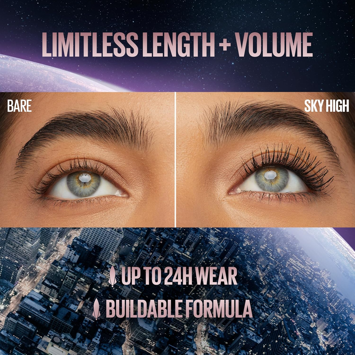 Maybelline New York Lash Sensational Sky High Mascara - Burgundy Haze image number 7