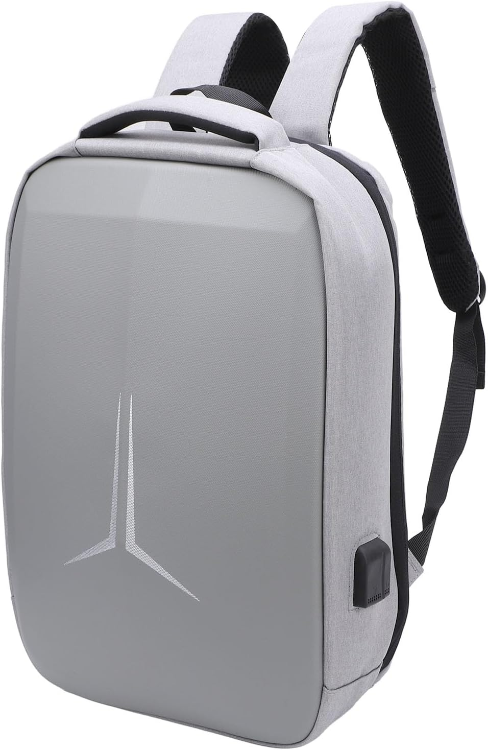 Satellite Dish Router Accessories Storage Bag, Mini Bag with Anti-Theft USB Charging Port, Breathable Laptop Backpack Water Resistant Travel Friendly