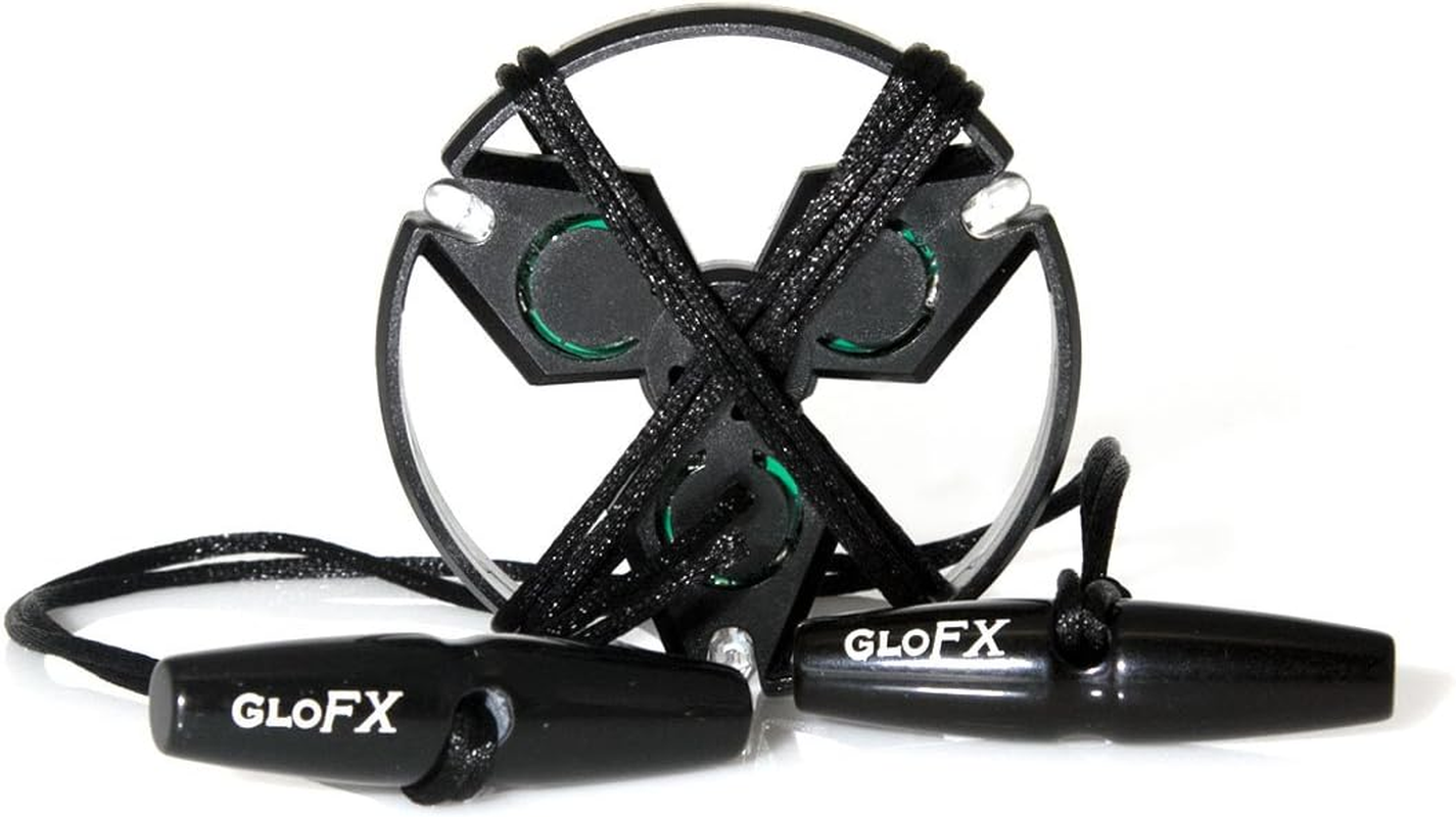 Black Ion Orbit 3 Led - Light Orbit Rave Orbital round Circle - Zero Rattle image number 6