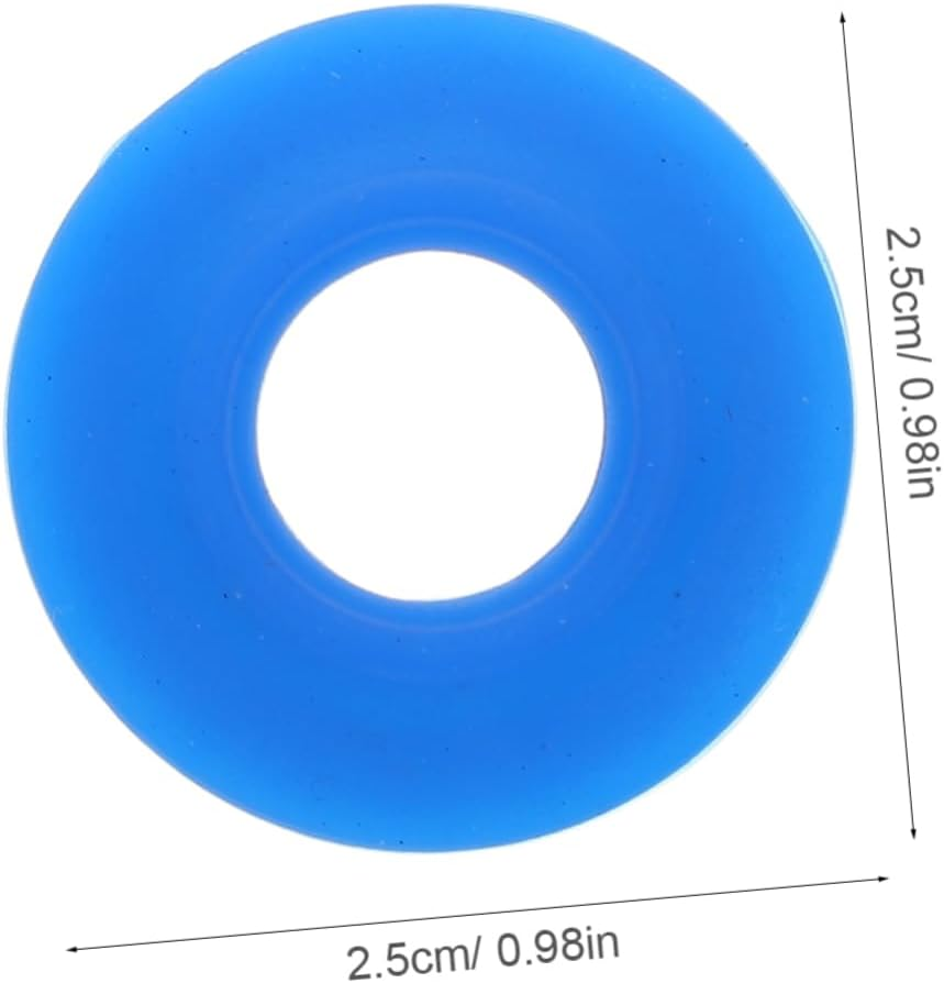 Cabilock 24Pcs Silicone Water Bottle Gasket Seal Rings Swing Flip Bottle Replacement Lid Rubber Sealing Stopper Caps for Wine and Home Brewing Kitchen Use