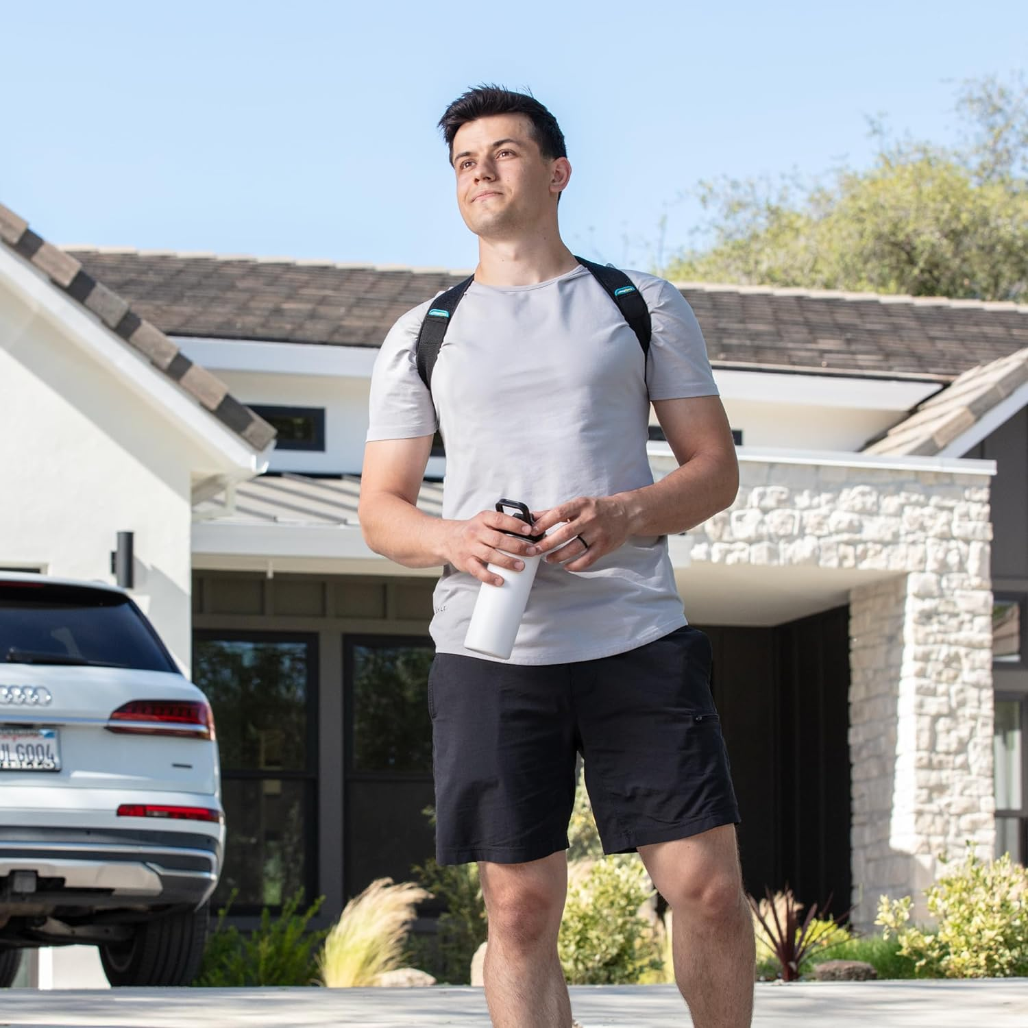 Posture Corrector for Women and Men, Caretras Adjustable Upper Back Brace for Clavicle Support