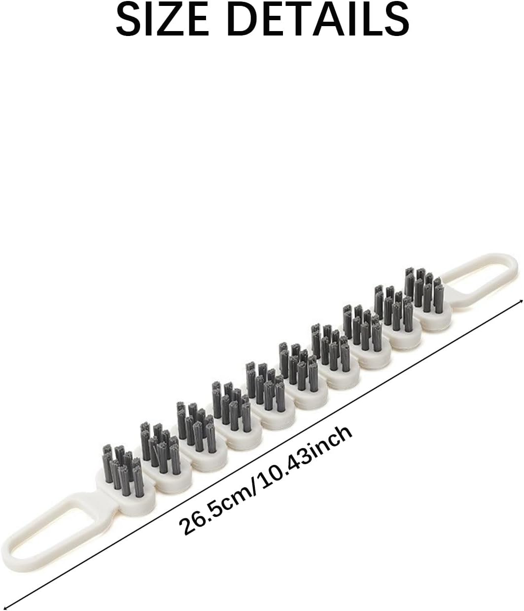 2 PCS Bendable Crevice Cleaning Brush image number 1