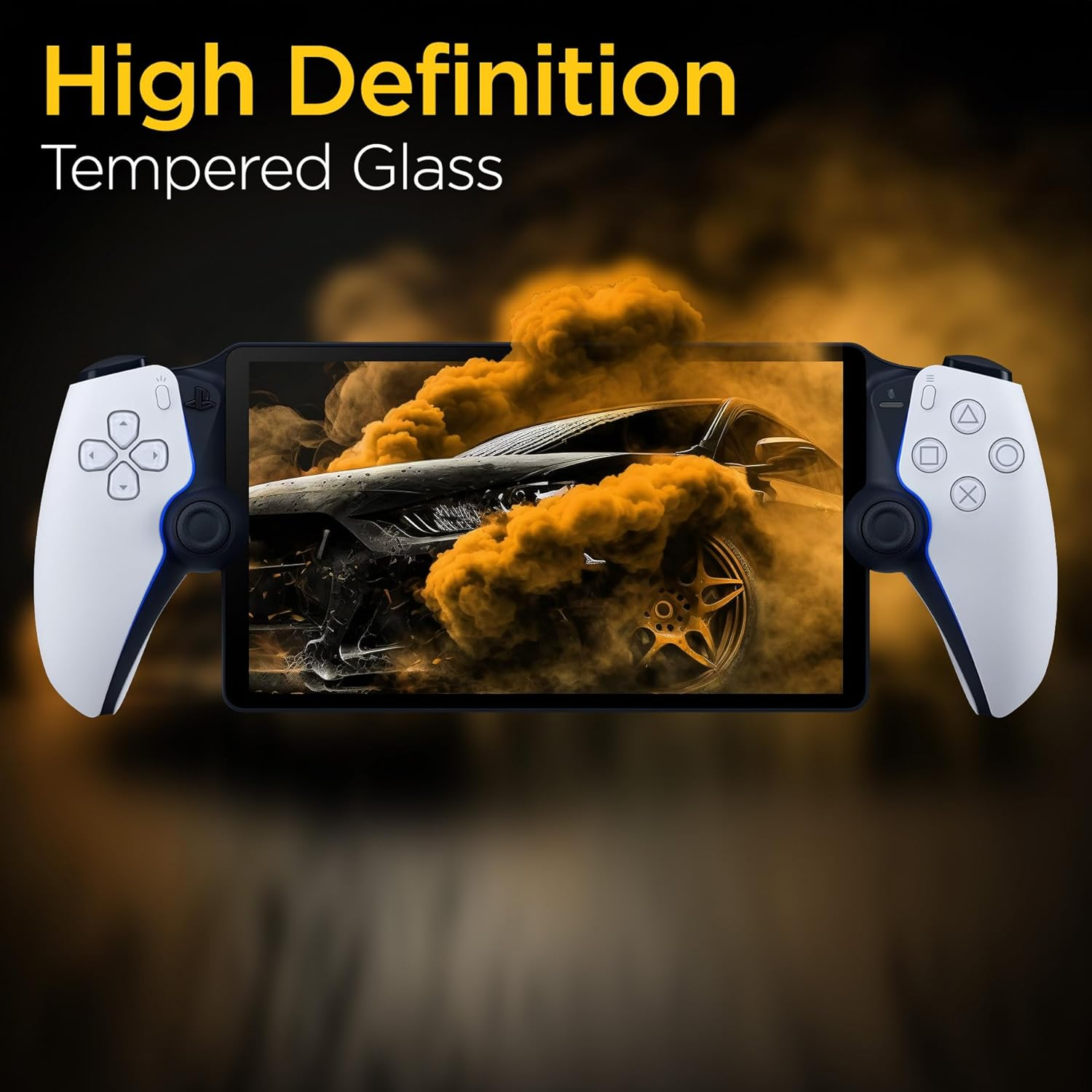 Magglass Tempered Glass for Playstation Portal Screen Protector, Ultra Hd/Anti-Scratch Remote Player Display Guard (8 Inch)