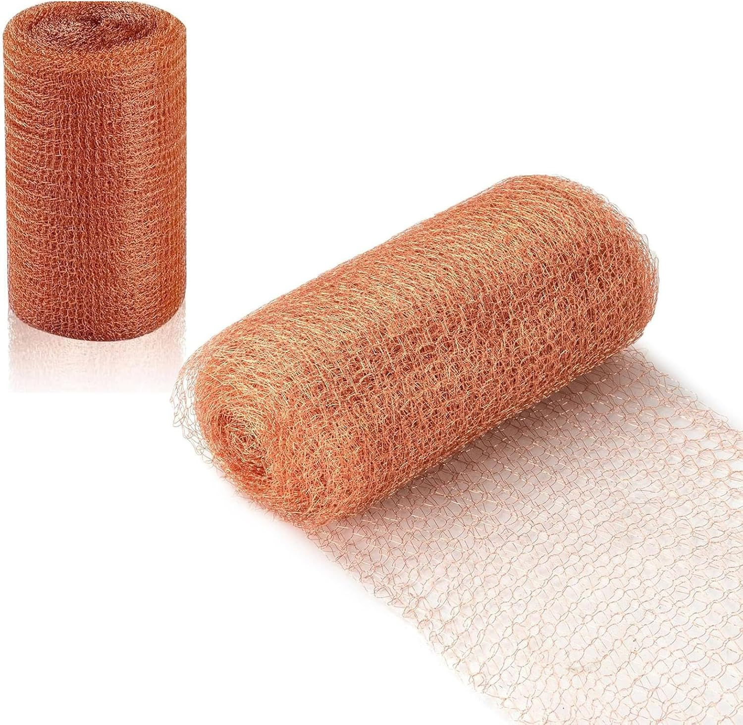 5Inch 20 FT Knitted Copper Mesh Roll 100% Pure Copper Rodent & Pest Blocker for Rats, Mice, Birds, Snails DIY Home Garden Gap Filler, Bat & Mouse Proof Barrier image number 6