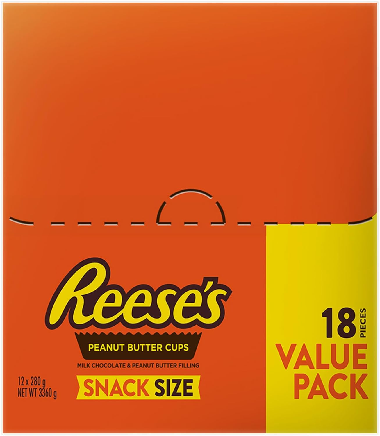 Reese'S Peanut Butter Cups Snack Size 280 G image number 1