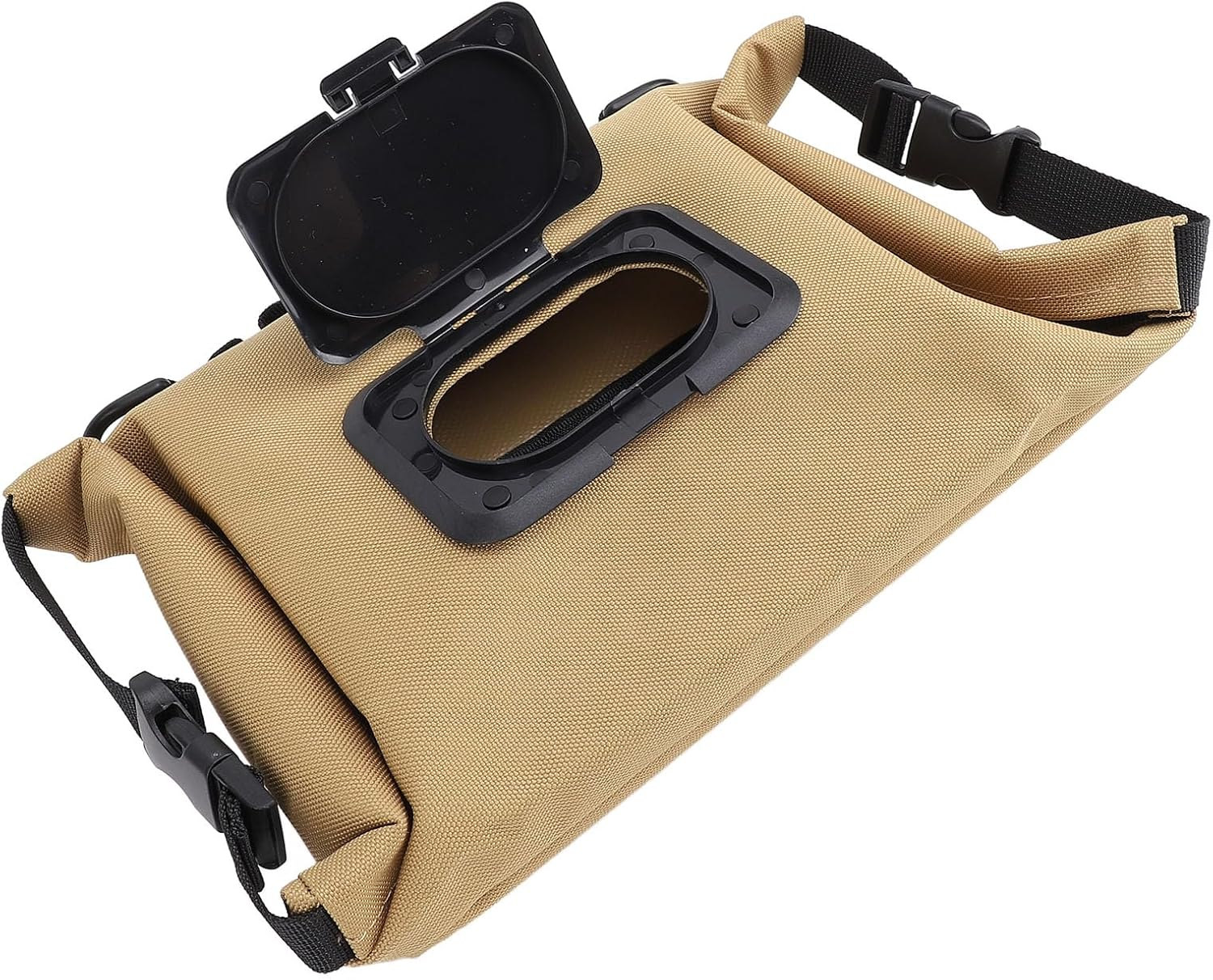 Wipes Dispenser, Reusable Travel Baby Wipes Dispenser, Portable Refillable Wipe Holder, Wet Wipe Bag, Large Capacity Wet Wipes Pouch for Camping, Car, Office (Black)