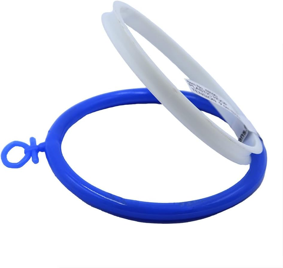 Sullivans Plastic Embroidery Hoop 5 Pieces, 9 Cm Diameter