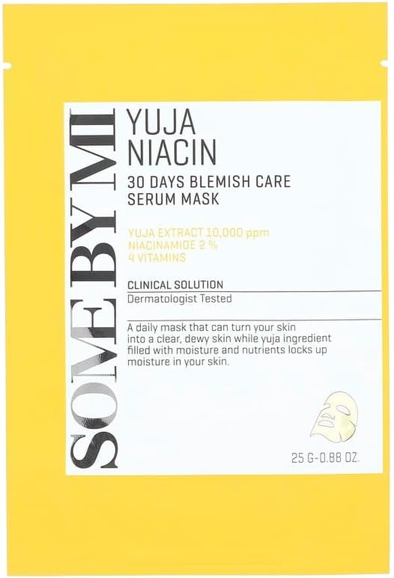 SOME by MI YUJA NIACIN 30 DAYS BLEMISH CARE SERUM MASK [25G]