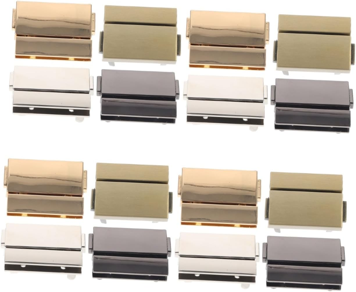 HOODANCOS 20Pcs Bag Locks for Travel Purse Clasp Metal Buckle Locks for Luggage Handbag Accessories