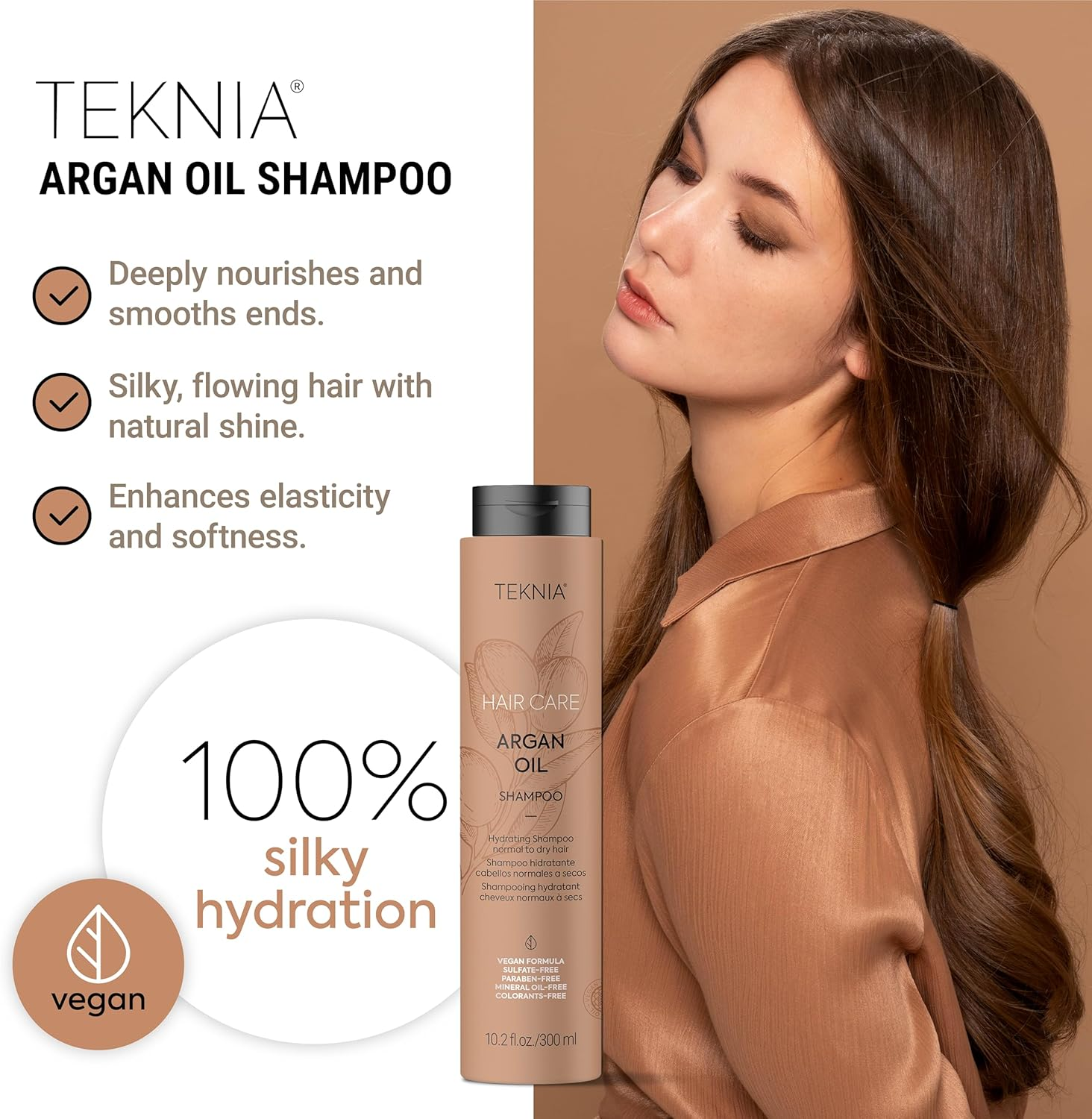Lakme Teknia Argan Oil Hair Shampoo 300 Ml image number 5