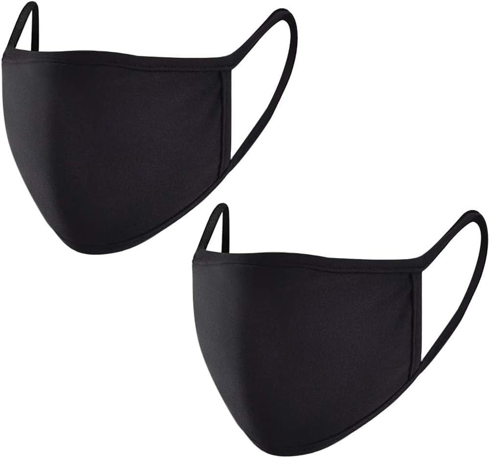 2PCS Unisex, Washable and Reusable Cotton Fabric Anti-Dust for Men Women Outside