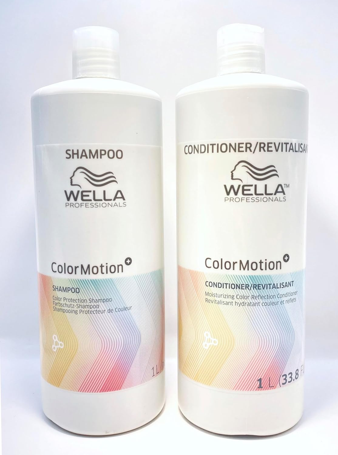 Wella Color Motion+ Shampoo 1000 Ml & Conditioner 1000 Ml Set