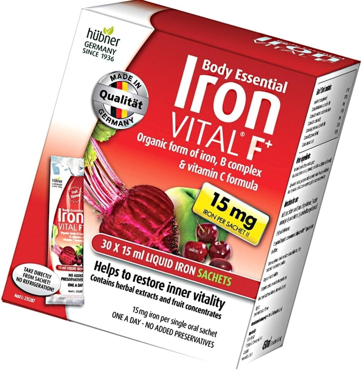 Iron Vital F+ Liquid Sachets