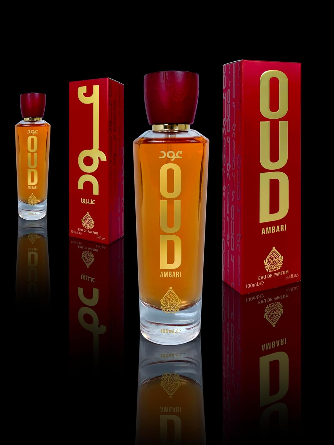 House of Perfumes Men'S Oud Ambari Eau De Parfum Spray, 100 Ml