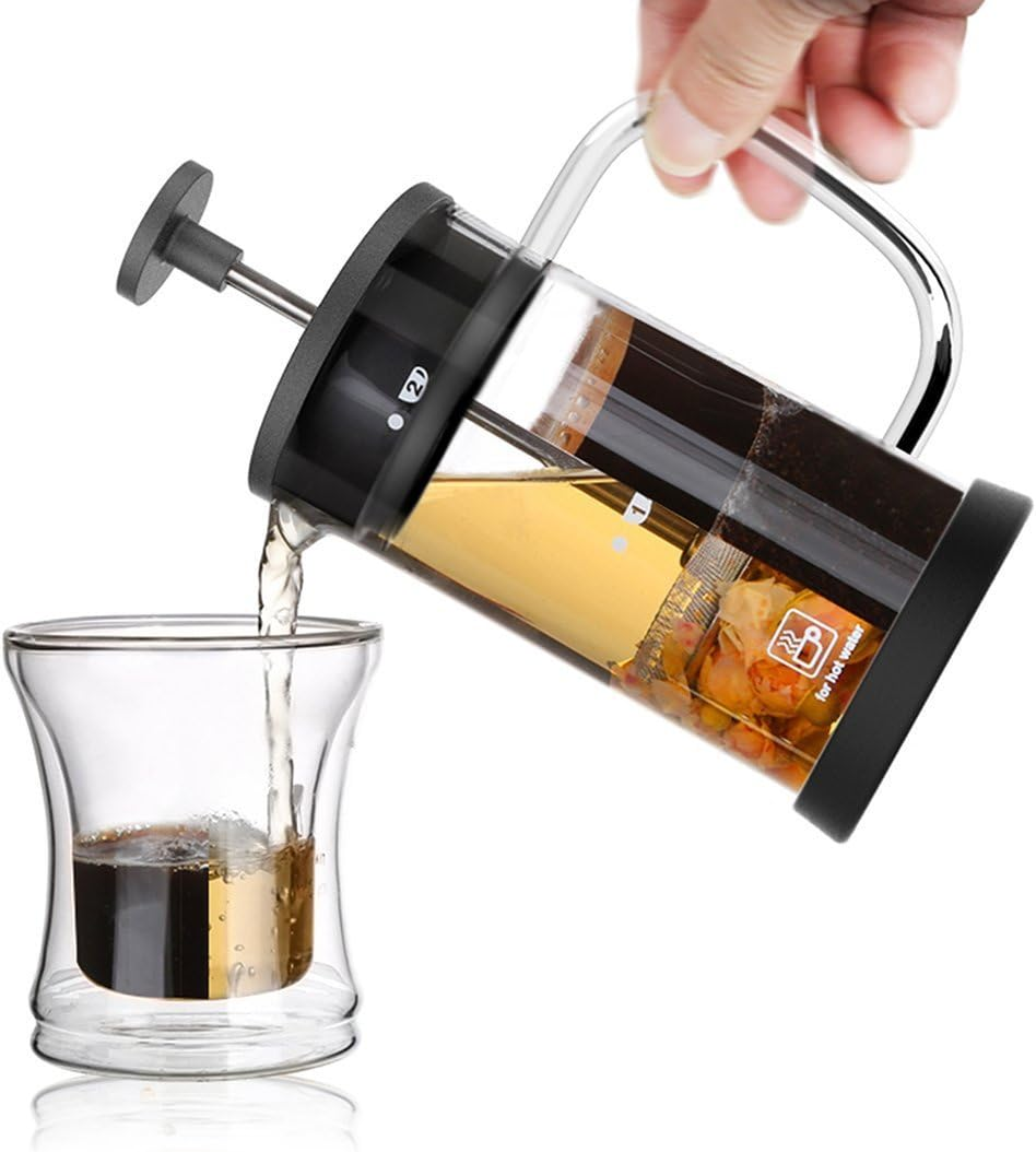 D&A French Coffee Press Replacement Filter - 4.6" Universal 12-Cup (1500Ml) Reusable Stainless Steel Metal Filter Mesh for Bodum French Press Coffee Makers, Espresso & Tea Machines(4 Pack) image number 4