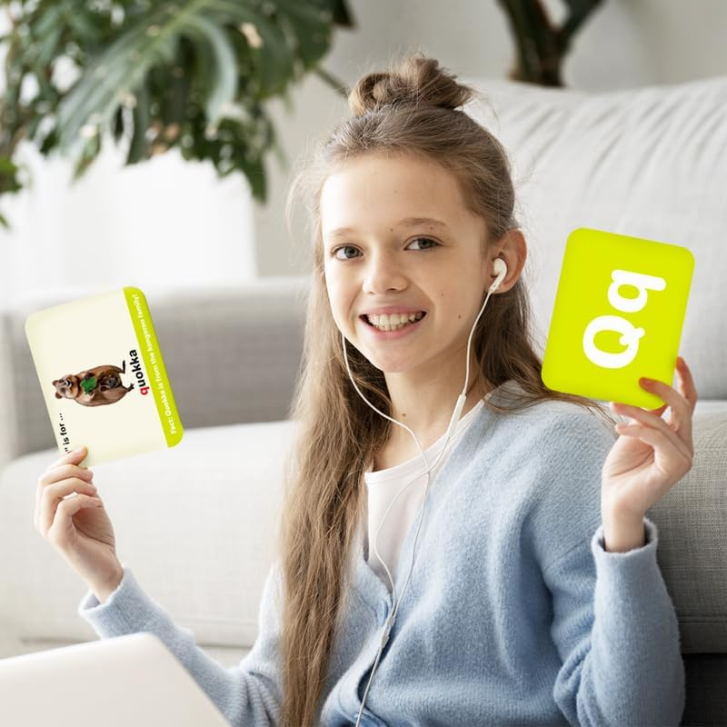 QUOKKA ABC Learning Flash Cards for Toddlers 2-4 Years - 120 Flashcards for Kids 1-2 in a Bag - Alphabet Numbers Letters Preschool Activities Ages 4-8 Speech Therapy Toys 1-3-5 Yo image number 1