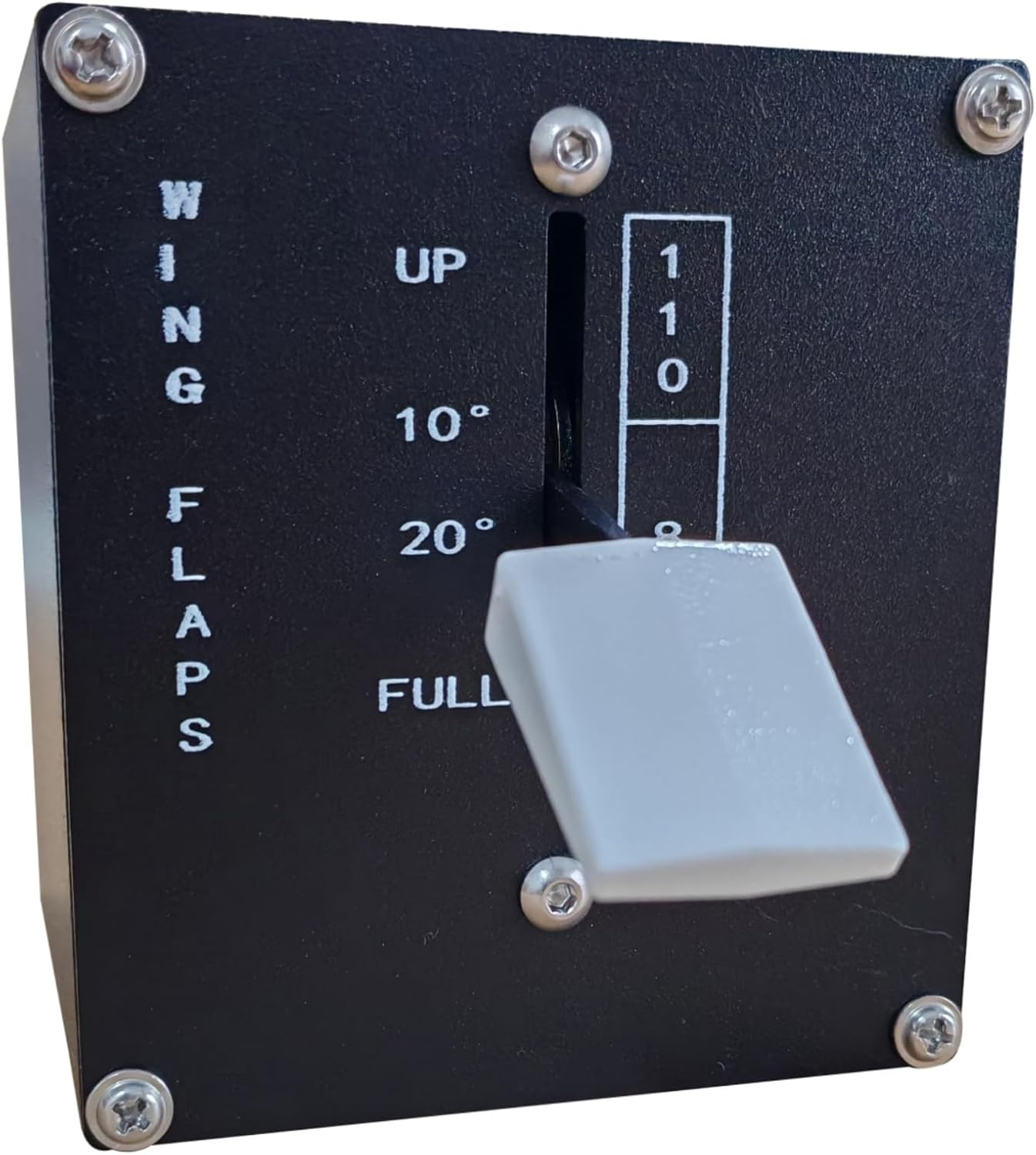 Meza-Flaps for Flight Simulator Game MSFS2020, X-Plane,Fsx,Prepar3D for a Home Cockpit or Standalone Use on a Desk image number 2