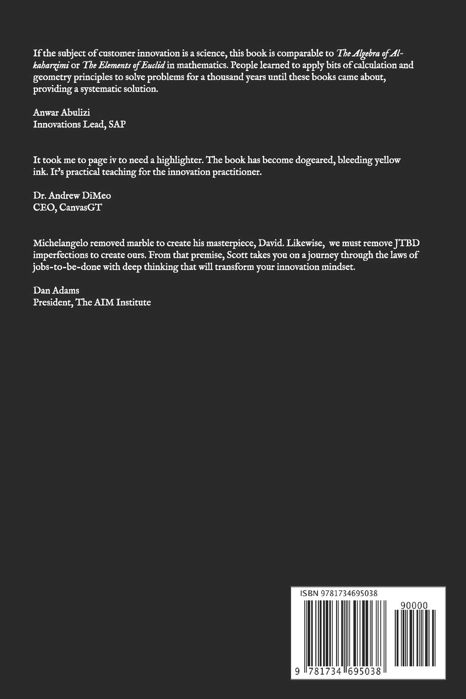 The Statue in the Stone: Decoding Customer Motivation with the 48 Laws of Jobs-To-Be-Done Philosophy: 1