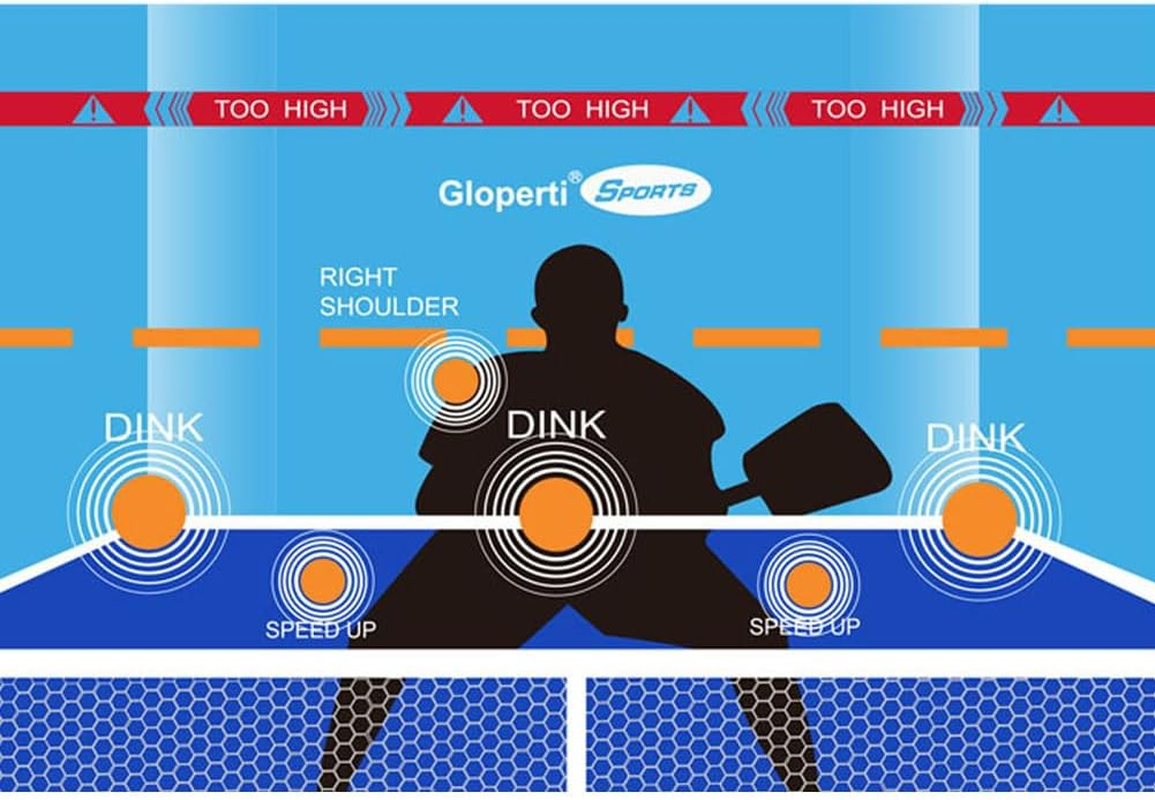 Gloperti Pickleball Training Dink Pad Master Practice Aid Soft Feeling Fabric Material for Indoor & Outdoor Use Precision & Game Improvement image number 1