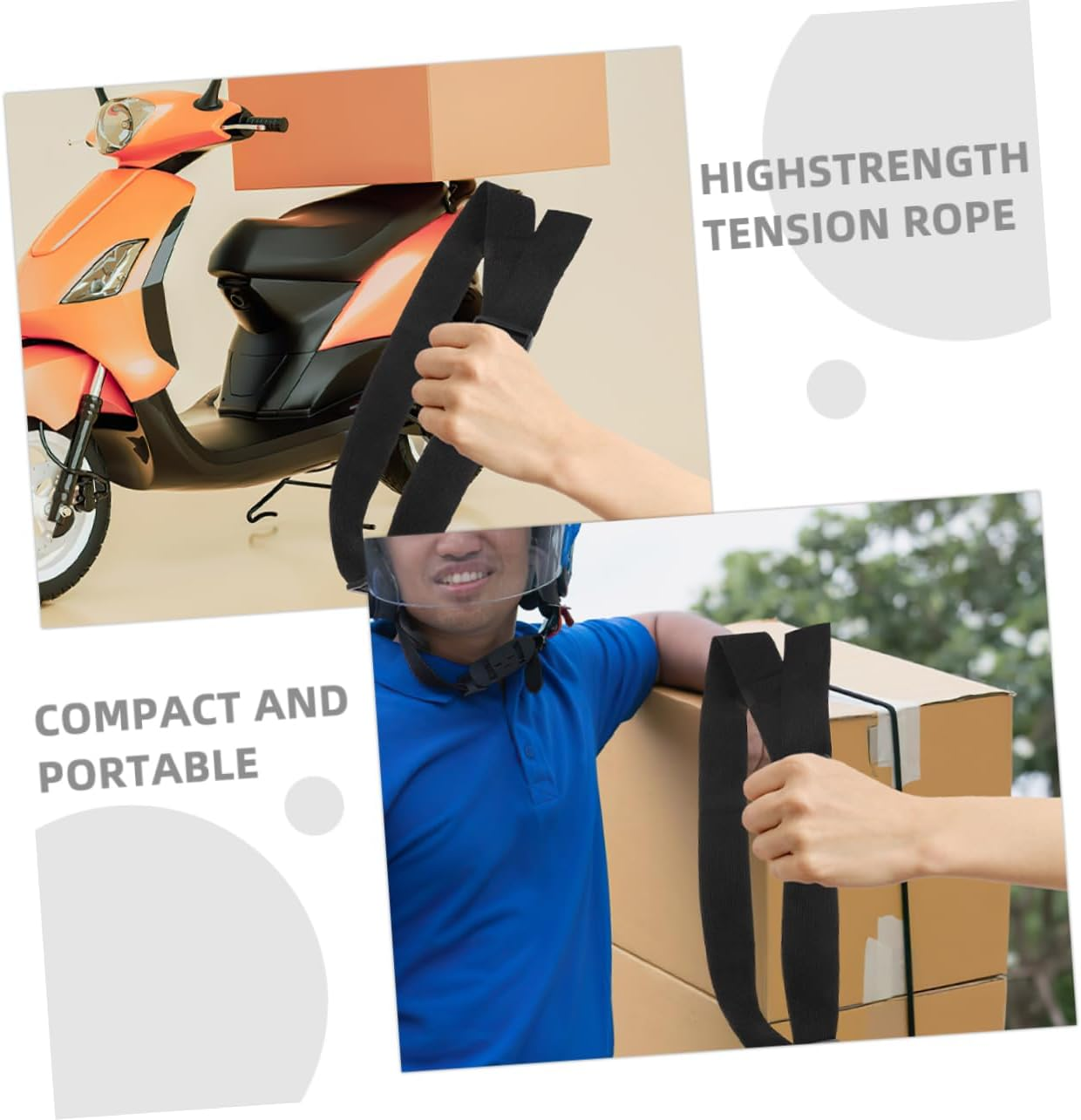 LOORGVEL 2Pcs Luggage Strap Buckle Utility Belt Straps for Travel Suitcases Fanny Pack Extender Luggage Belt Suitcase image number 6