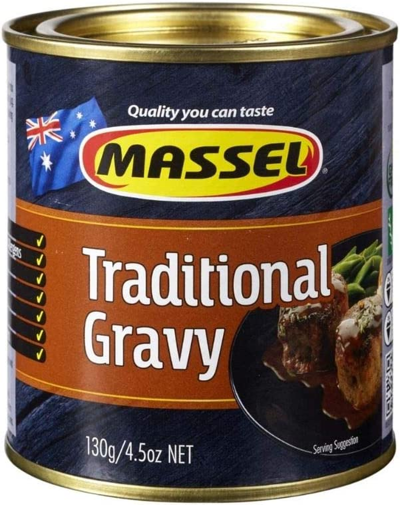 Massel Traditional Gravy Powder - Plant Based, Low FODMAP & Gluten-Free, 130G X 6 Pack image number 3
