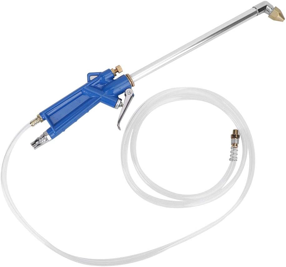 Hyuduo Engine Oil Cleaning Gun, Alloy Body, 40Cm Long Nozzle, 1.2M Hose, Blue, High Pressure Pneumatic Tool for Car Engine Washing, Kerosene, Soap, Solvent Spraying image number 6