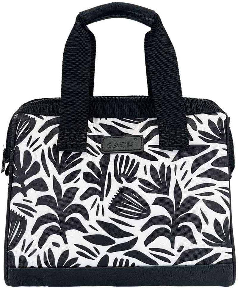 Sachi 'Style 34' Insulated Lunch Bag - Monochrome Blooms image number 3
