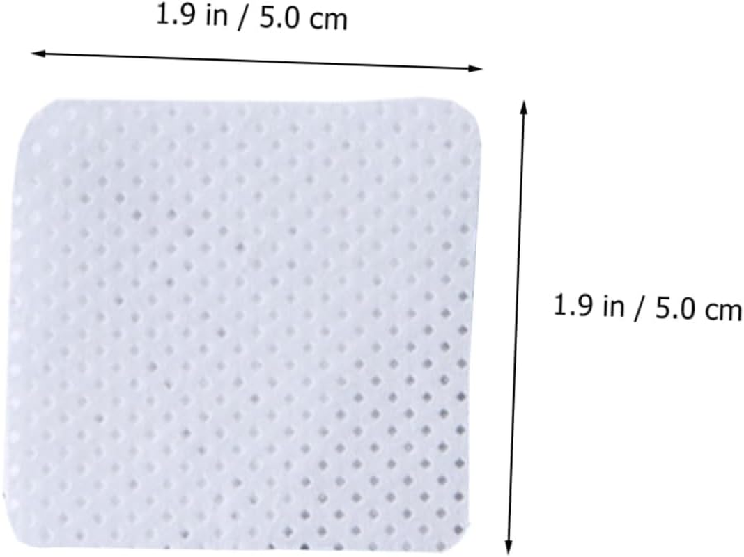 400Pcs Cleaning Pads Grafting Eyelash Cosmetic Nail Wipes Nail Polish Remove Pads for Makeup Removal and Polish Remover Usage image number 6
