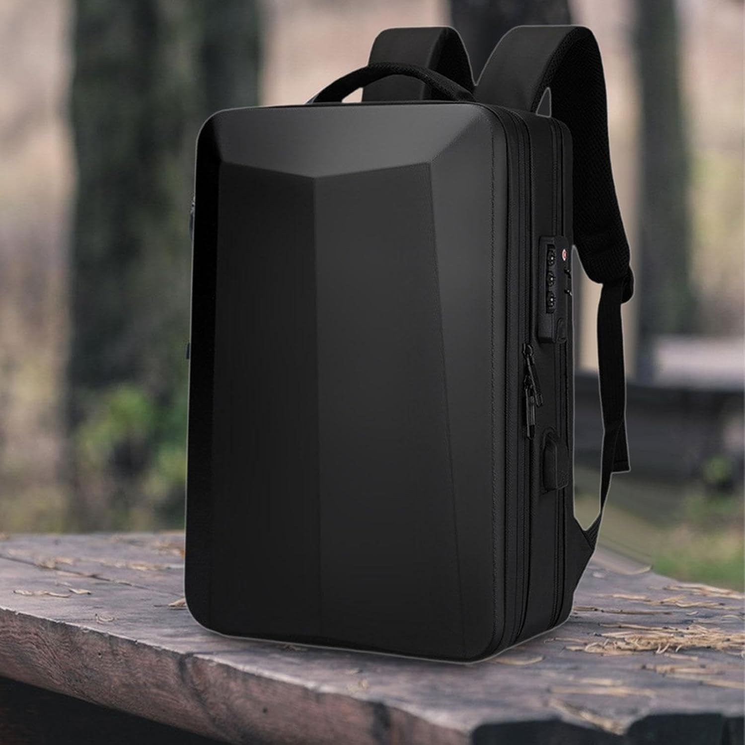 Baotyjie Hard Shell Laptop Backpack Gaming Laptop Bag Water Resistant Computer Backpack Men Gaming Backpack for Women Men Commuting image number 3