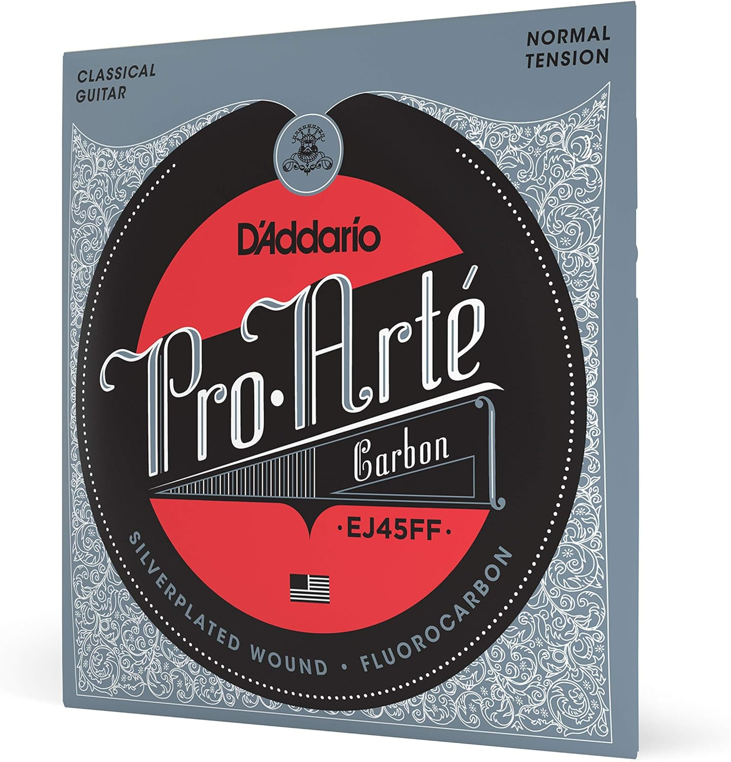 D'Addario EJ45FF Proarte Carbon Classical Guitar Strings, Dynacore Basses, Normal Tension image number 2