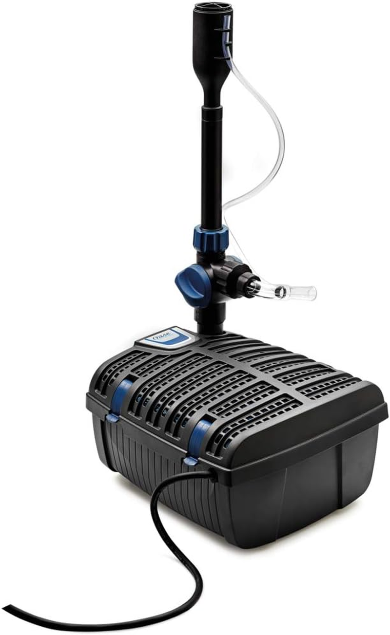 OASE 70234 Filtral UVC Clarifier 3000, Suitable for Ponds up to 3 M&sup3;, Underwater Filter, Pond Clarifier, Water Feature Includes 3 Fountain Attachments for Various Water Feature Variations, Black image number 2