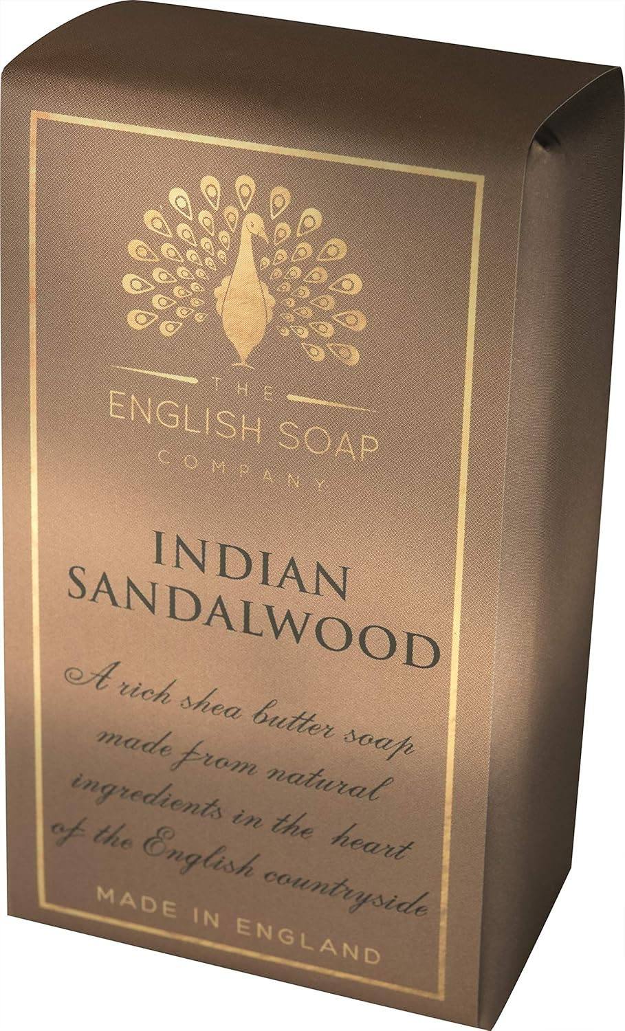 The English Soap Company, Pure Indulgence Indian Sandalwood, Shea Butter Soap, 200G image number 1