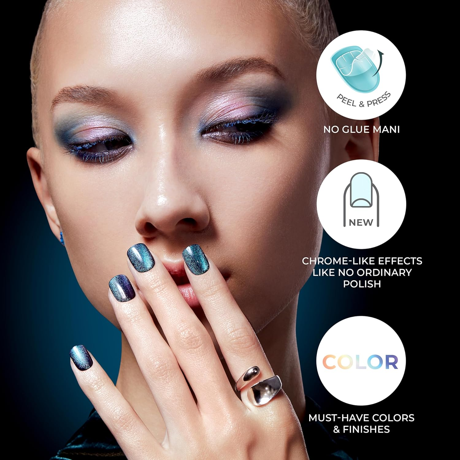 KISS Colorfx Impress Nails &ndash; Starstruck image number 2