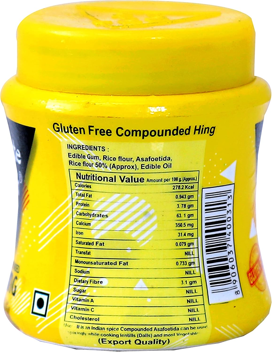 Tastekar Gluten Free Asafoetida Powder Hing Indian Spice | Compounded Heeng Asafetida Spice Powder-50 Gm (100, Grams)