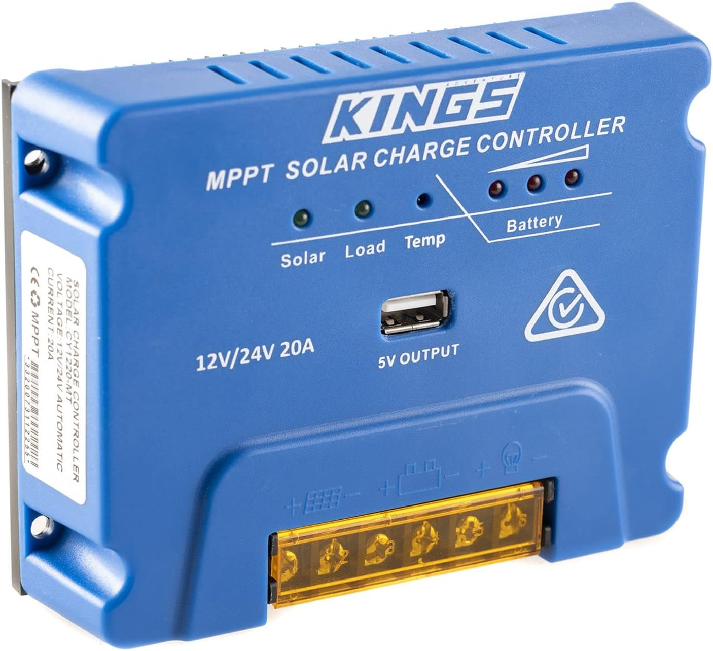 KINGS 20A MPPT Solar Regulator USB Charging Power 4WD Caravan Control image number 5