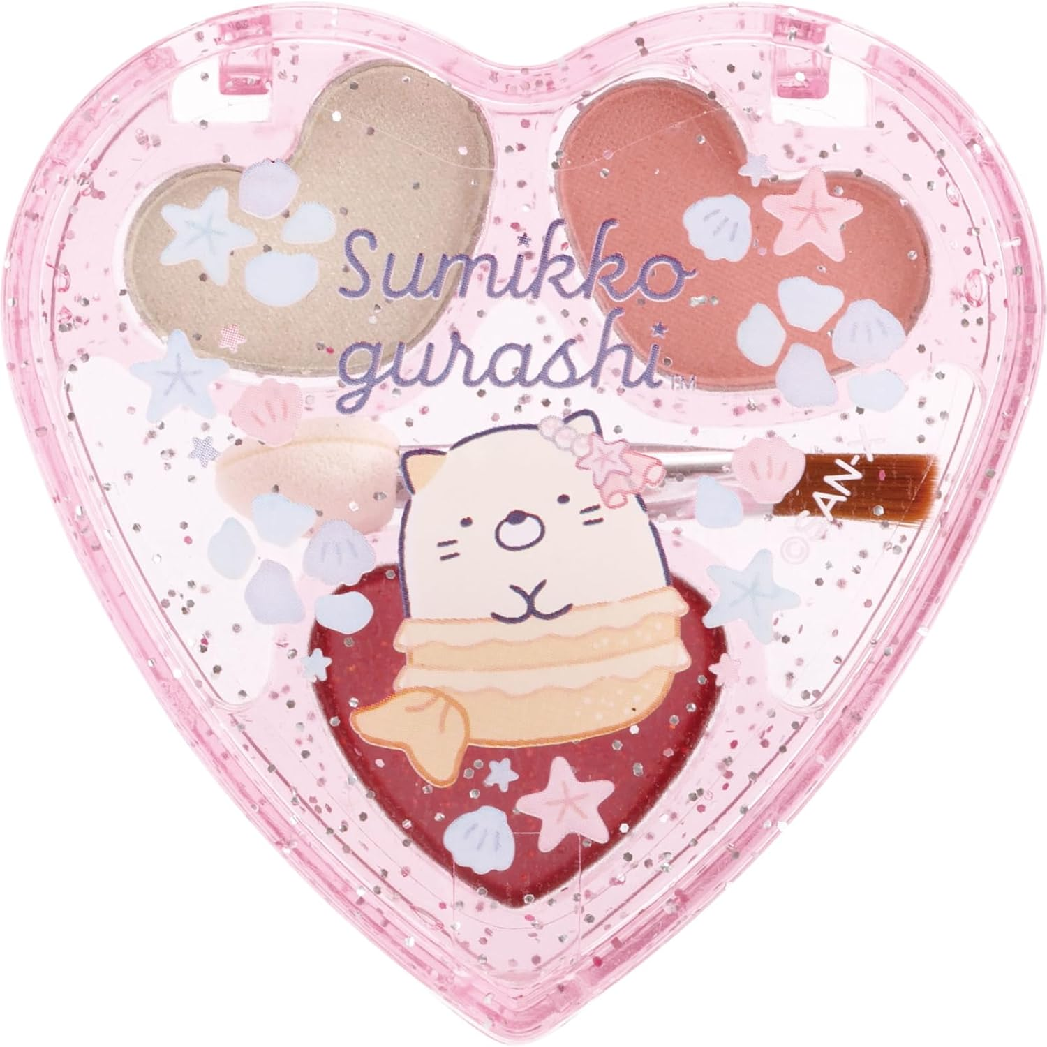 San-X Sumikko Gurashi Sumikko Cosmetic Pouch Cat FE43501 H 5.5 X W 3.9 X D 1.8 Inches (140 X 100 X 45 Mm) image number 3