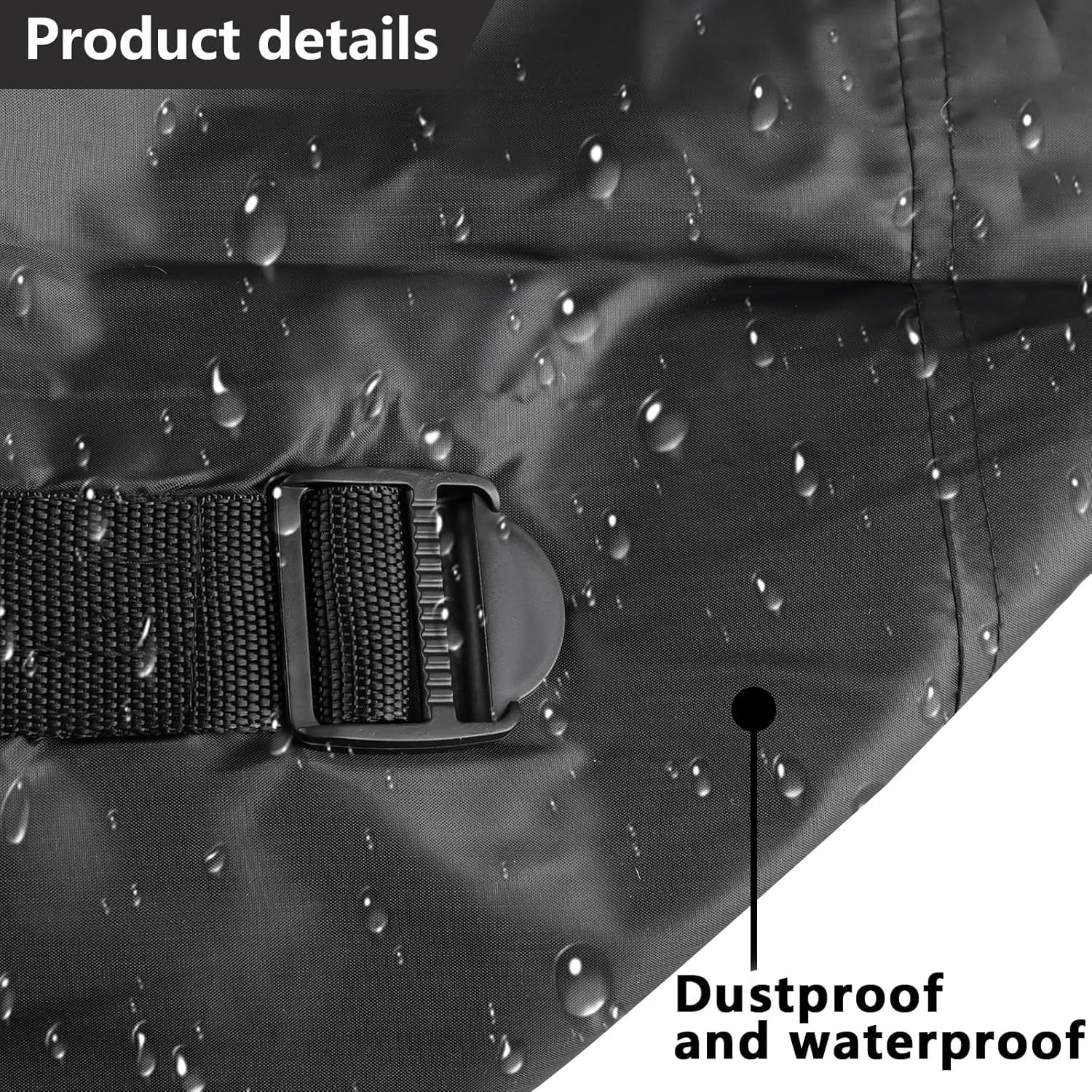 Set of 4 Tyre Bags 19-23 Inch Waterproof Tyre Bag, Tyre Protective Cover, Washable Tyre Bag, Tyre Cover, Tyre Cover, Spare Wheel Cover for Clean Transport and Storage image number 3