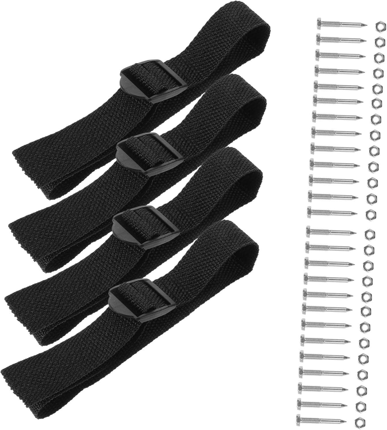 ORFOFE Lawn Aerator Shoes Band of Garden Aerator Shoes Spikes for Gardening High Strength Straps image number 4