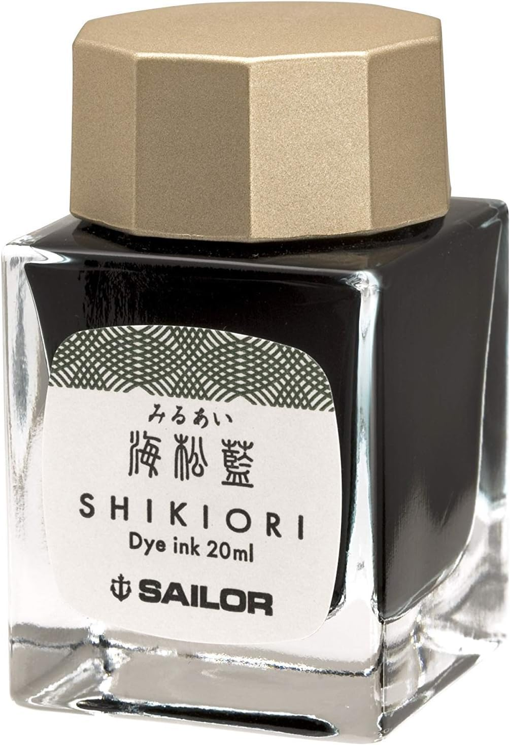 Sailor Shikiori Fountain Pen Dye Ink Bottle 20 Ml, Miruai image number 4