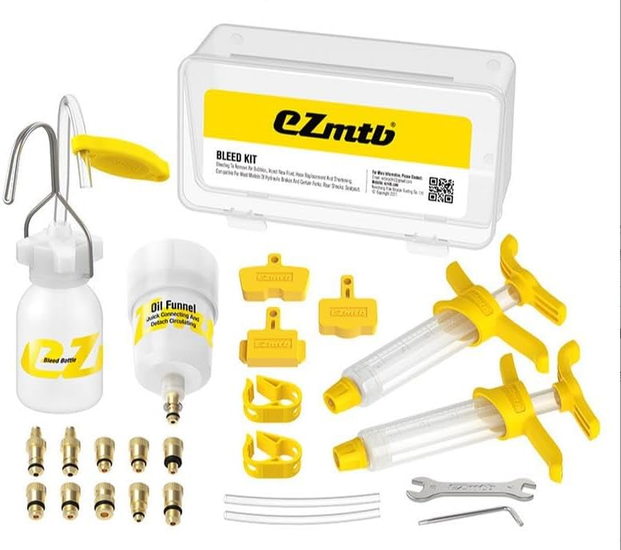 Hydraulic Bike Bicycle Oil Disc Brake Bleed Kit Tool for Shimano SRAM TEKTRO MTB