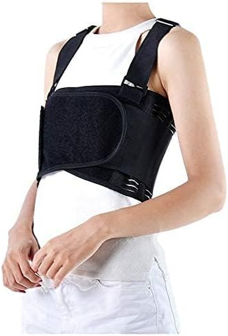 Solmyr Rib and Chest Support Brace, Broken Rib Brace, Breathable Rib Belt for Sore or Bruised Ribs Support, Sternum Injuries, Dislocated Ribs Protection, Pulled Muscle Pain (XXL) image number 3