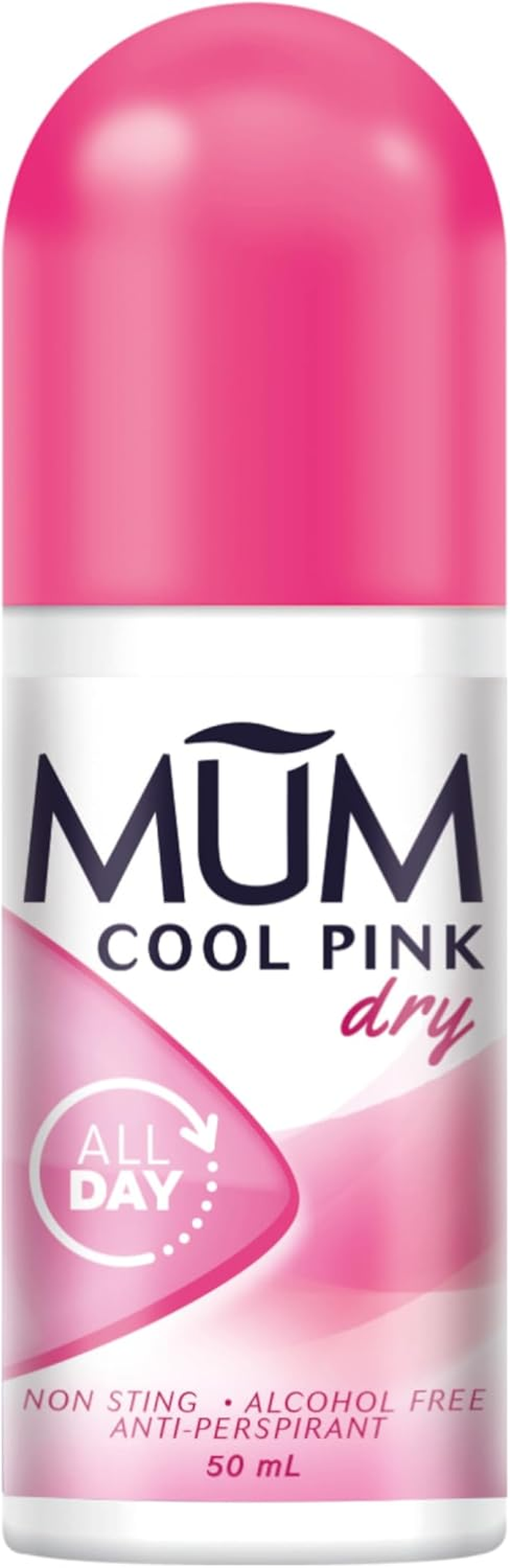 Mum Dry Cool Pink All Day Roll on Antiperspirant Dedorant 50 Ml image number 4