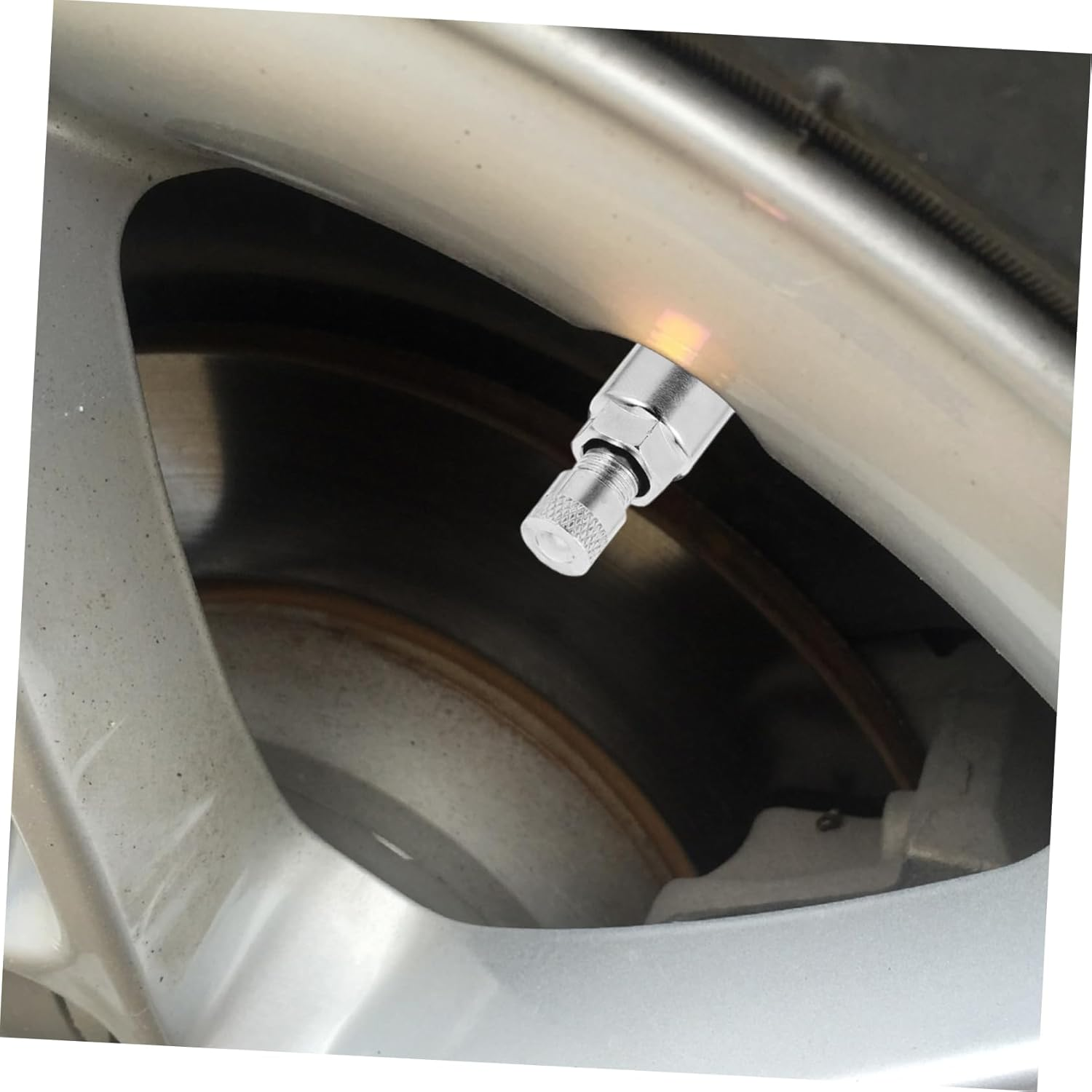 VALICLUD 10Pcs Bolt-In Metal Valve Stems for Car and Wheel Tire Tubeless Valves Compatible with Motorbike Accessories for Automotive Use image number 4