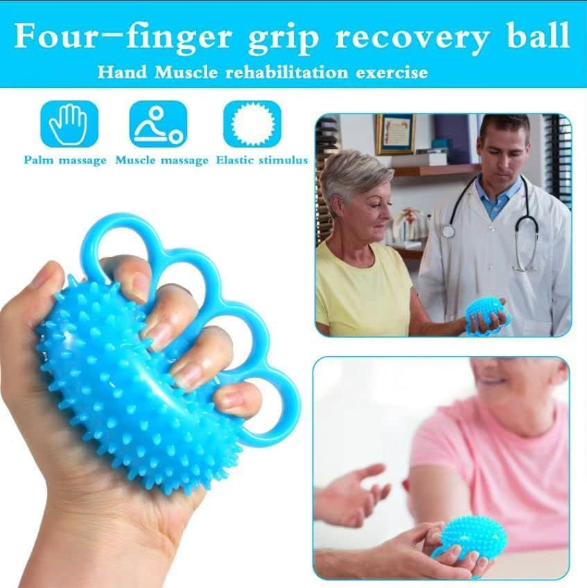 Hand Grip Strenwrist Flexibility Exerc2Pcsser for Yoga Athletes Musicians image number 6