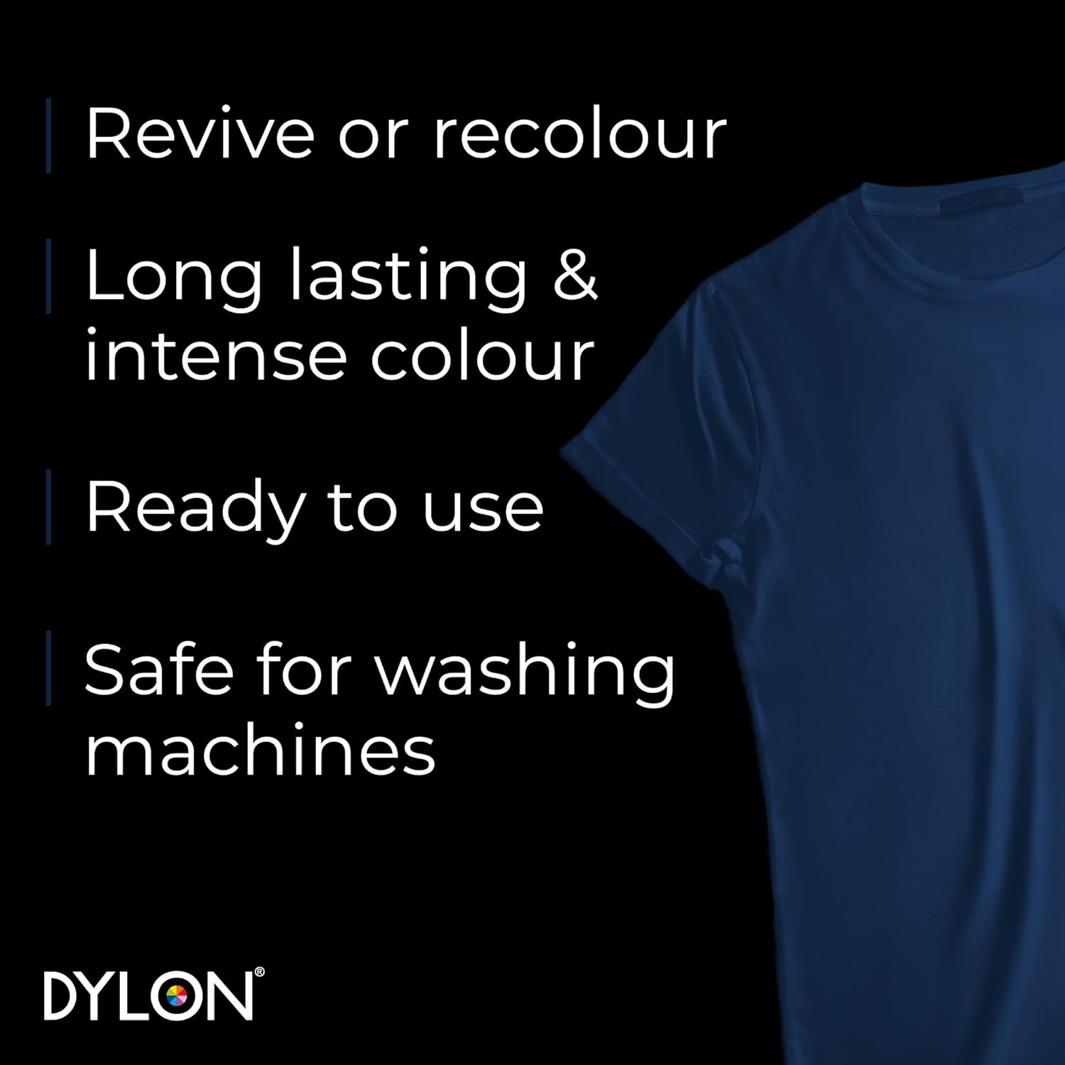 Dylon Machine Dye Pod - Navy Blue, 350G image number 2